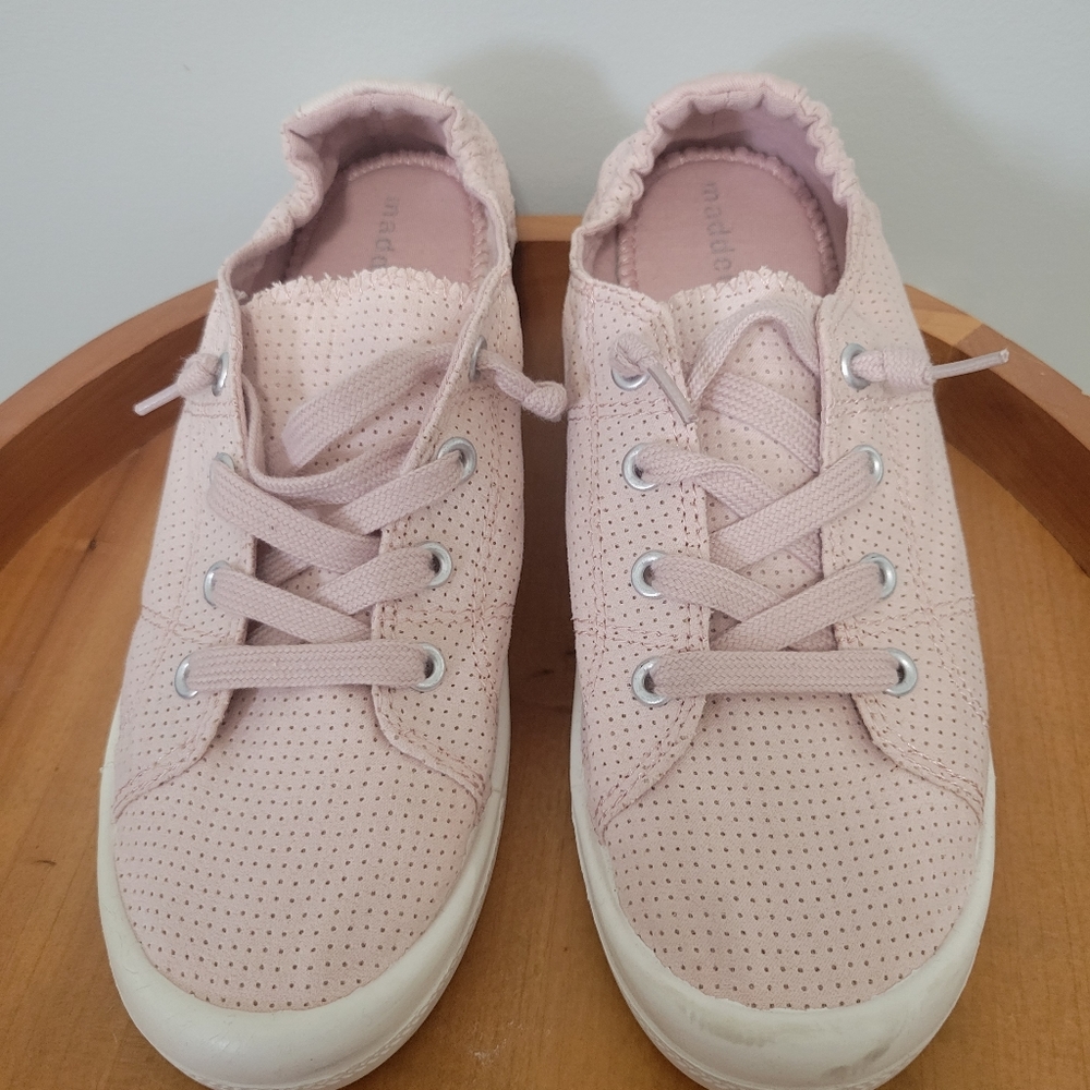 Pink Madden Girl slip-on shoes 7.5